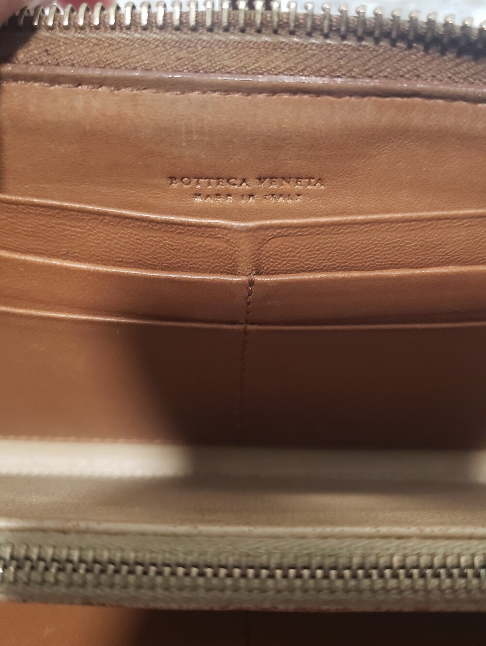 Bottega Veneta Intrecciato Woven Nappa Leather Zip Around Wallet - Picture 6 of 11